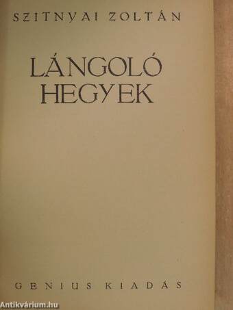 Lángoló hegyek