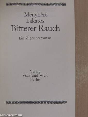 Bitterer Rauch