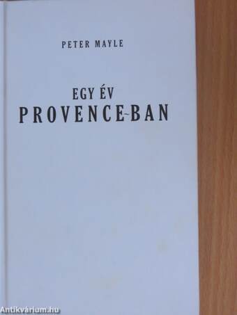 Egy év Provence-ban