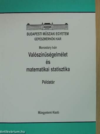 Valószínűségelmélet és matematikai statisztika