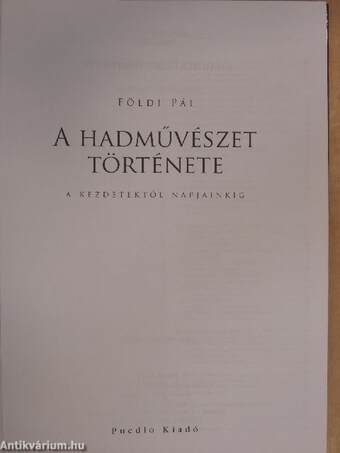 A hadművészet története