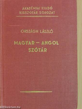 Magyar-angol szótár