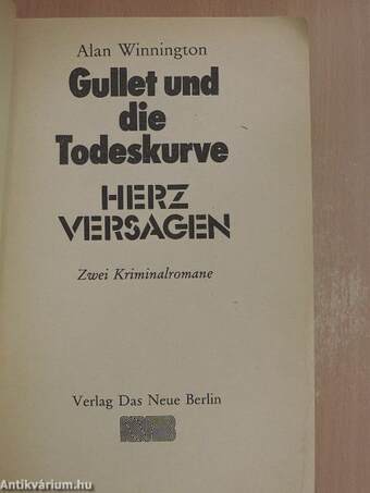 Gullet und die Todeskurve/Herzversagen