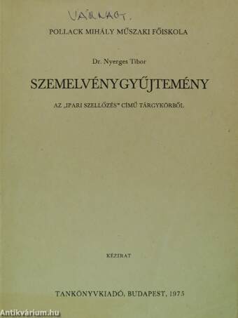 Szemelvénygyűjtemény az "Ipari szellőzés" című tárgykörből