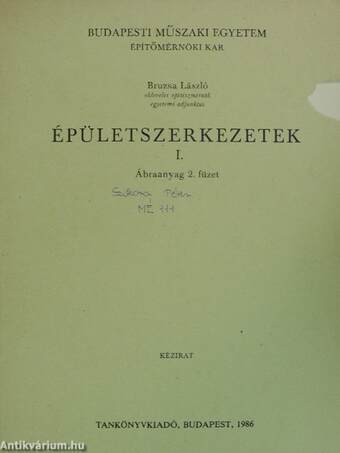 Épületszerkezetek I/2.