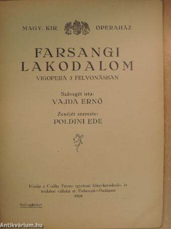 Farsangi lakodalom