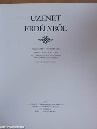 Üzenet Erdélyből