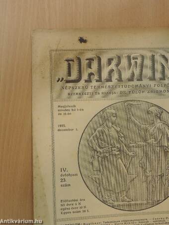 "Darwin" 1915. december 1.