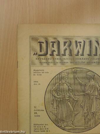 "Darwin" 1916. dec. 15.