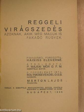 Reggeli virágszedés