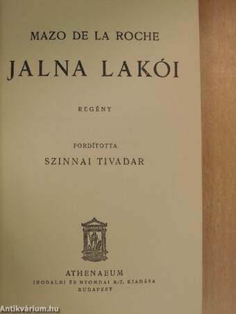 Jalna lakói