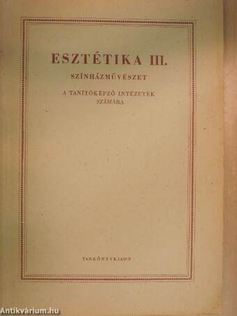 Esztétika III.