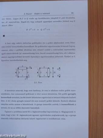 Gráfelmélet, algoritmuselmélet és algebra