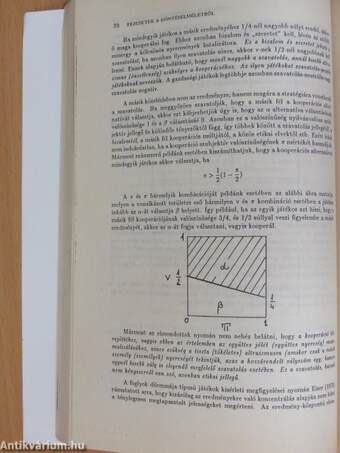 Fejezetek a döntéselméletből 1991