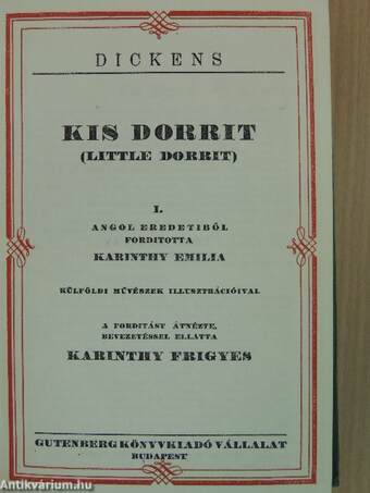 Kis Dorrit I-IV.