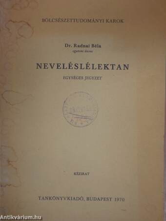 Neveléslélektan