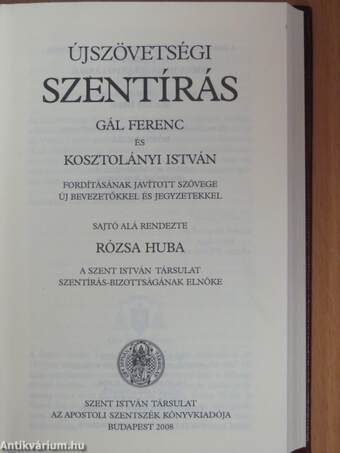 Újszövetségi szentírás