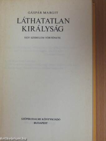 Láthatatlan királyság