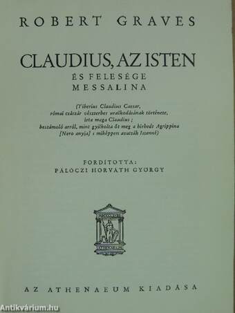 Claudius, az Isten