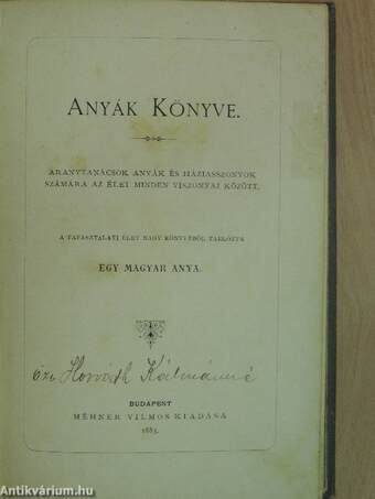 Anyák Könyve