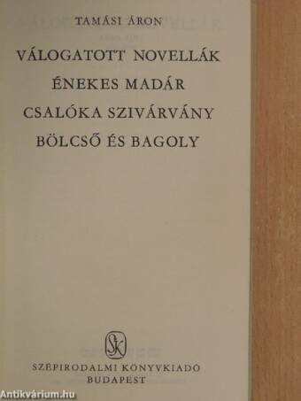 Tamási Áron válogatott művei II.