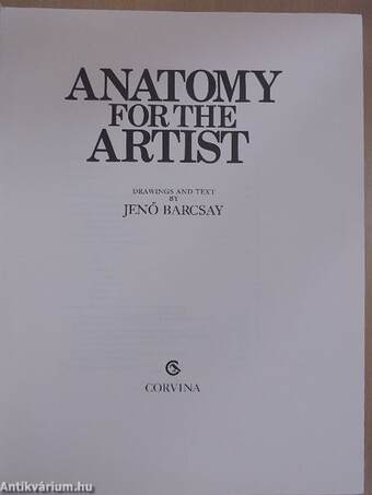 Anatomy for the artist