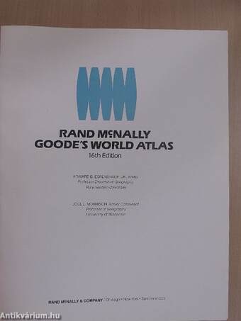 Rand McNally Goode's World Atlas