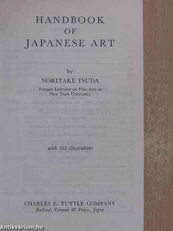 Handbook of Japanese Art