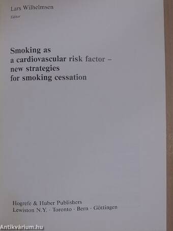 Smoking as a cardiovascular risk factor - new strategies for smoking cessation