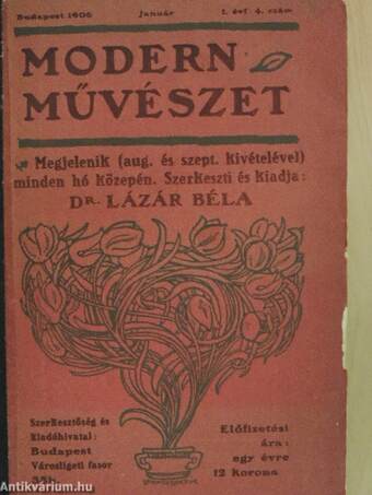 Modern Művészet 1906. január