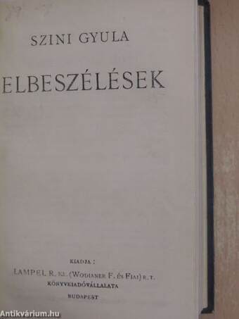 Válogatott részek Jókai Mór Az új földesúr című regényéből/Szép angyalka/Elbeszélések/Török históriák/A kőtörő és egyéb történetek/Idősb Markó Károly/Egy szinésznő naplójából