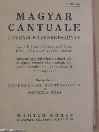 Magyar Cantuale