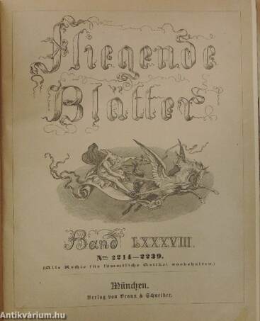 Fliegende Blätter 1888/2214-2239. (fél évfolyam) (gótbetűs)