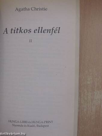 A titkos ellenfél I-II.