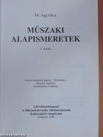 Műszaki alapismeretek