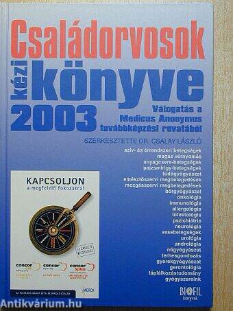Családorvosok kézikönyve 2003