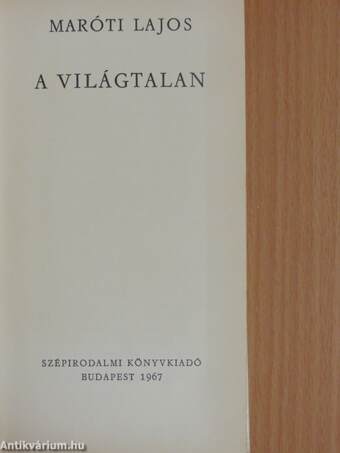 A világtalan