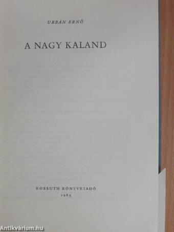 A nagy kaland