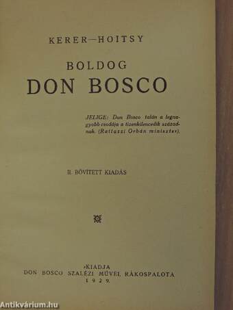 Boldog Don Bosco