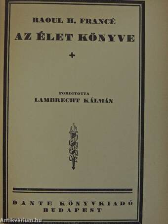 Az élet könyve