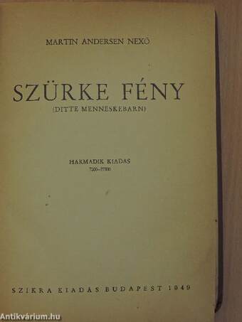 Szürke fény