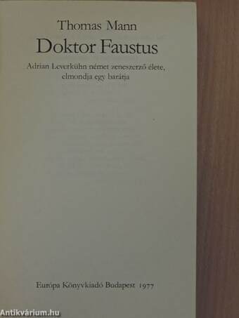 Doktor Faustus