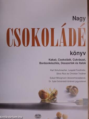 Nagy csokoládé könyv