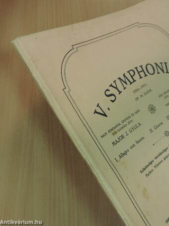 V. Symphonia 1914-1915. Op. 79. D-dur