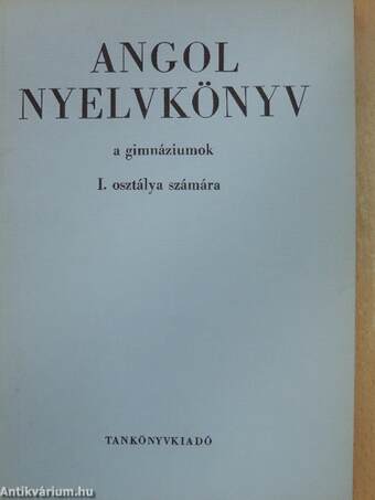 Angol nyelvkönyv I.