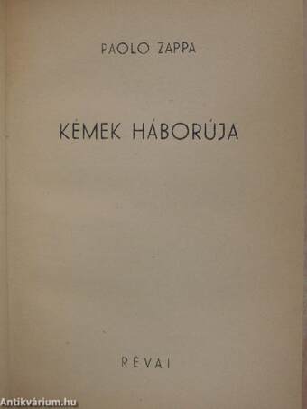 Kémek háborúja