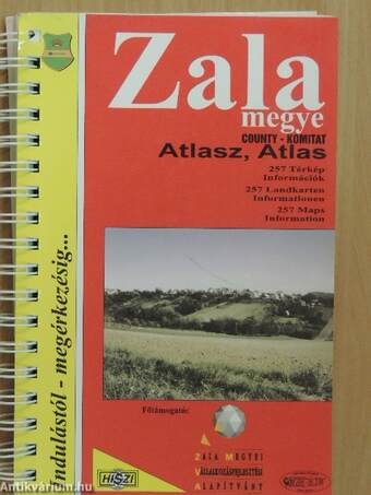 Zala megyei vállalkozói almanach 1997/Zala megye - Atlasz