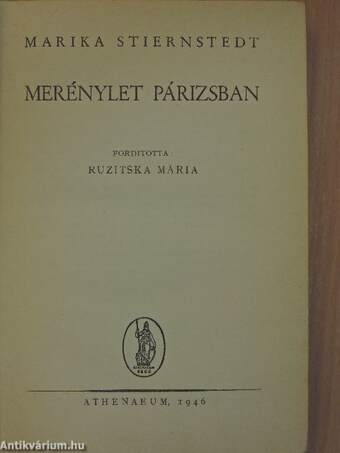 Merénylet Párizsban