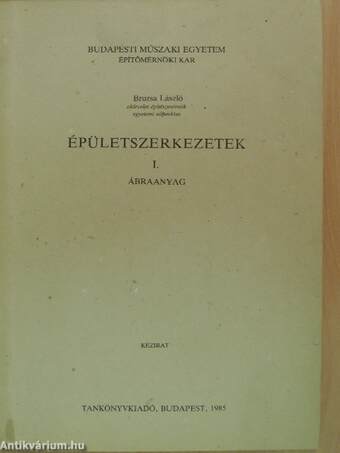 Épületszerkezetek I.