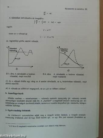 Rendszer és modell III.